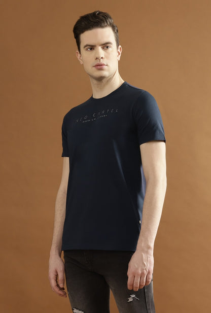 Jericho Single Jersey 100% Cotton T-Shirt – Navy