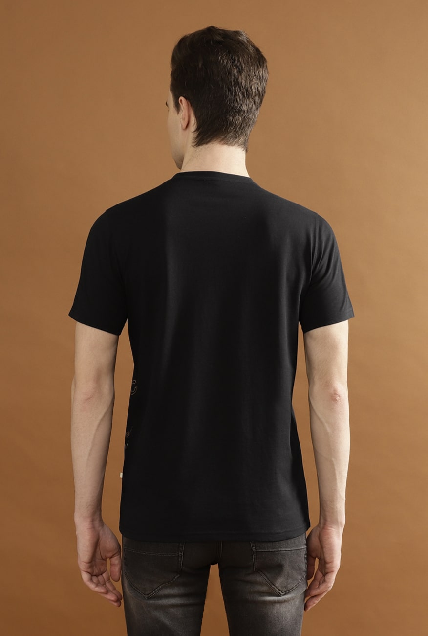 AXCEL Single Jersey 100% Cotton T-Shirt – Black