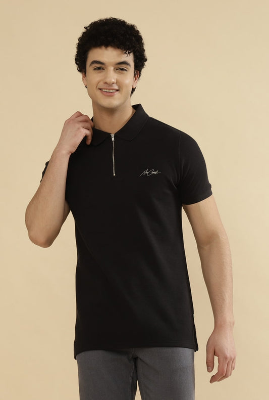 ZORO Waffle 100% COTTON T-Shirt – Black