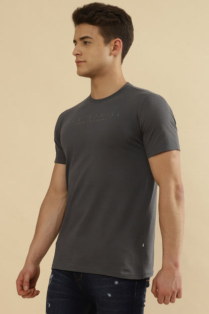 Jericho Single Jersey 100% Cotton T-Shirt – Elephant Grey