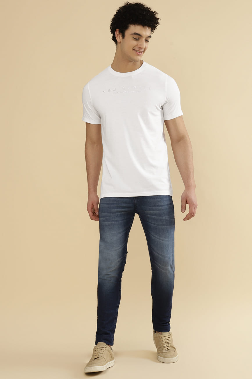 Jericho Single Jersey 100% Cotton T-Shirt – White