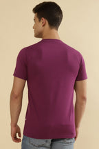 Jericho Single Jersey 100% Cotton T-Shirt – Purple