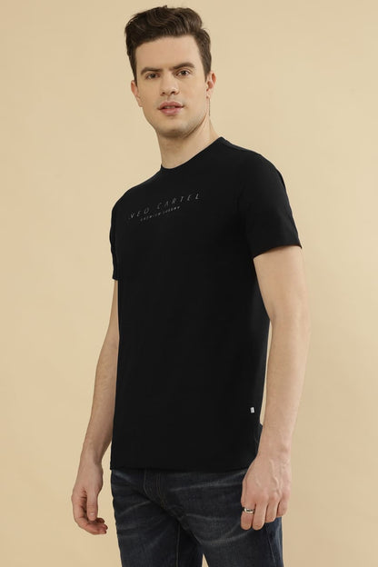 Jericho Single Jersey 100% Cotton T-Shirt – Black