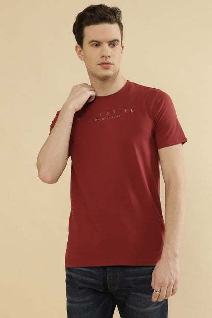 Jericho Single Jersey 100% Cotton T-Shirt – Roof Red