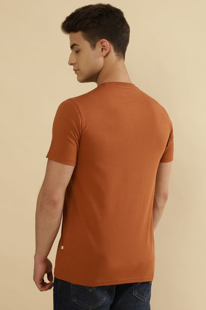 Jericho Single Jersey 100% Cotton T-Shirt – Teracota