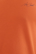 JHONNY | S/J Popcorn Structure 100% COTTON T-Shirt – ORANGE