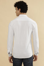 BOLT Pique 60% COTTON – White