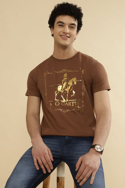 GOTHAM Single Jersey 100% Cotton T-Shirt – Taupe