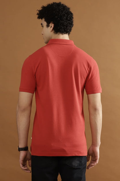 CRUZ Pique 100% COTTON T-Shirt – CLASSIC RED